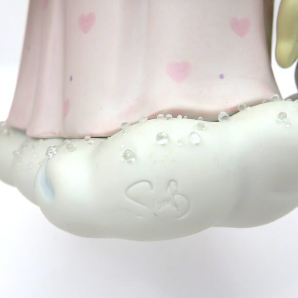 Precious Moments We All Needle Little Love 879606 Golden Town Seamstress 2002 - Picture 12 of 13